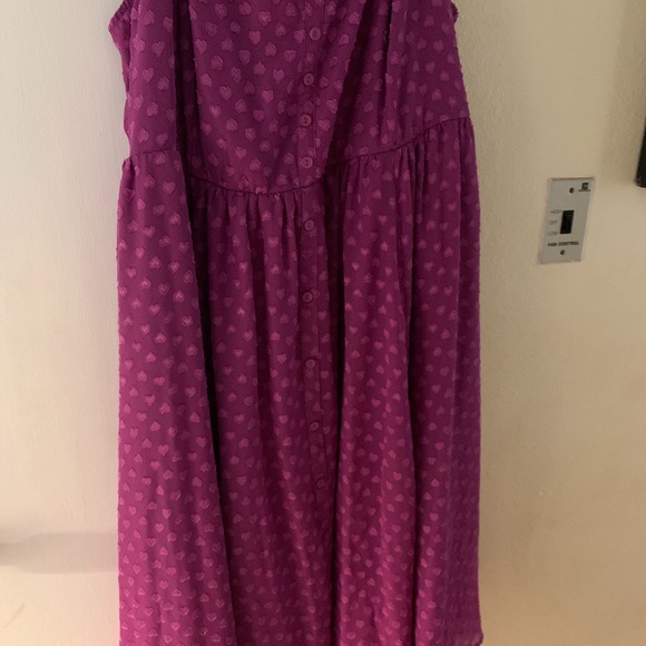 Torrid Chiffon Midi Dress - Picture 1 of 4